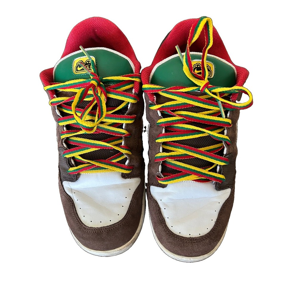 Size 11 - Nike 6.0 Mogan Low Rasta 311839-232 2008 SUPER RARE